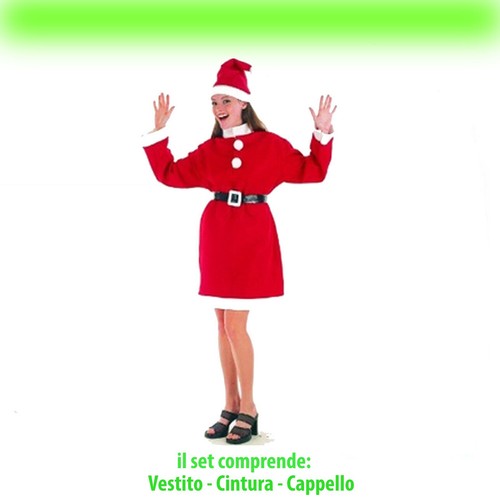 Costume babbo natale donna - babbo,