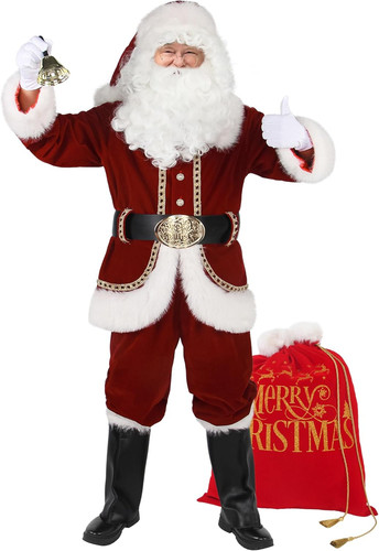 Abito babbo natale uomo - abito,