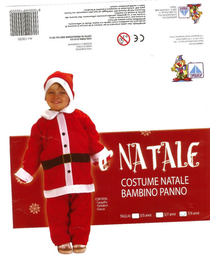 Abito costume natale - di,