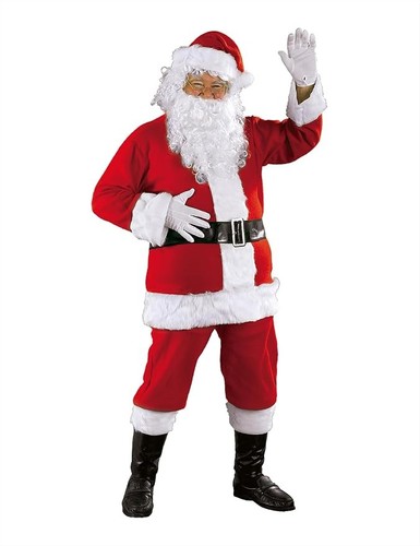 Costume babbo natale adulto - costume,