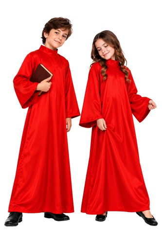 Tunica toga rossa bambino e - tunica,toga,