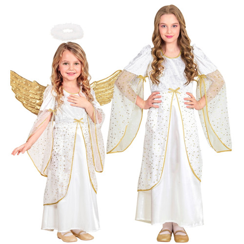 Costume angelo vestito - angelo, lungo