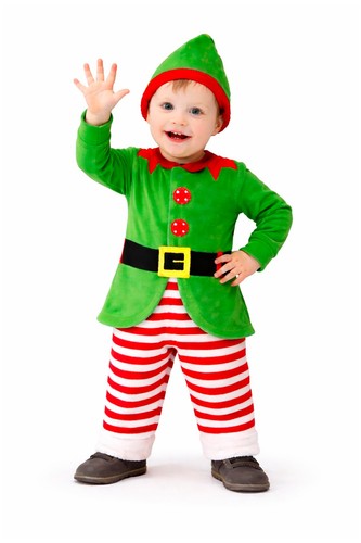 Costume elfo natale - costume,