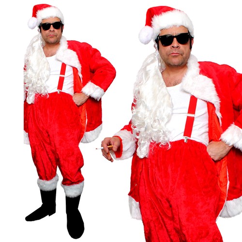 Costume babbo natale deluxe - da,