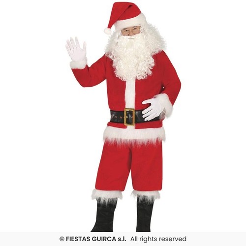 Costume lusso babbo natale - babbo,