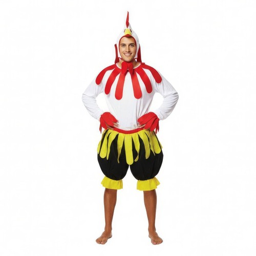 Costume gallo pollo - , uomo