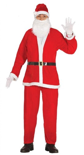 Costume santa claus babbo - santa,