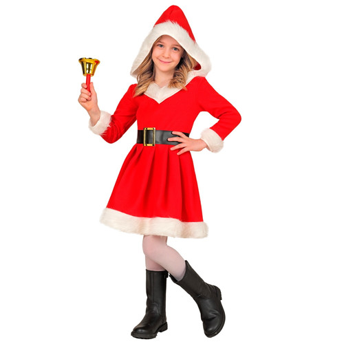 Costume miss santa vestito con - miss,