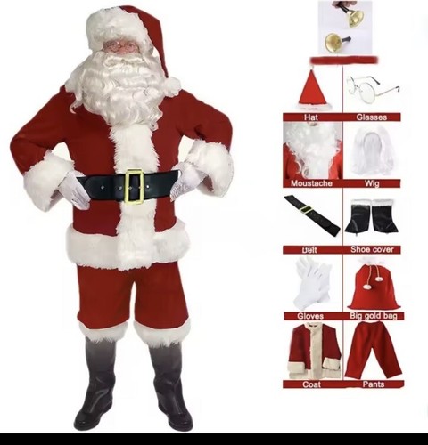 Vestito costume babbo natale - babbo,