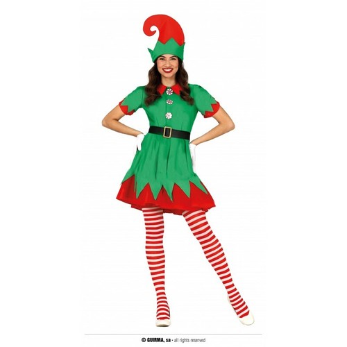 Costume carnevale elfa adulta - costume,