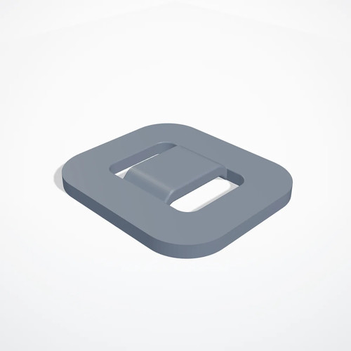 Fibbia decorativa stampata - , 3d