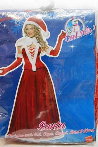 Costume donna babbo natale - costume,