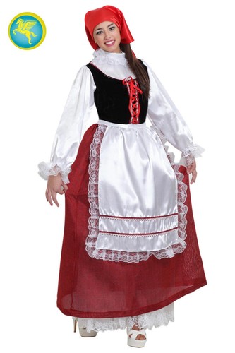 Costume popolana donna natale - donna,