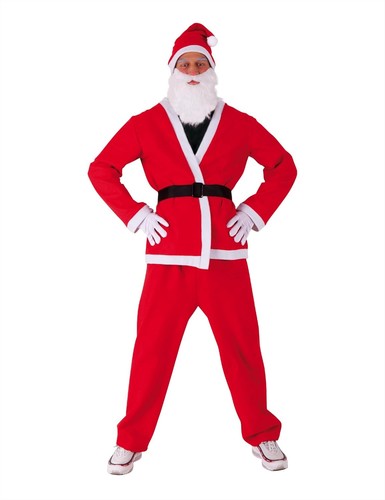Costume babbo natale adulto - costume,
