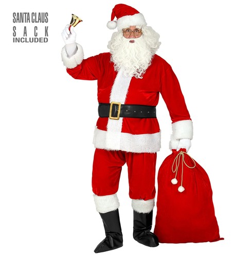 Costume babbo natale completo - babbo,