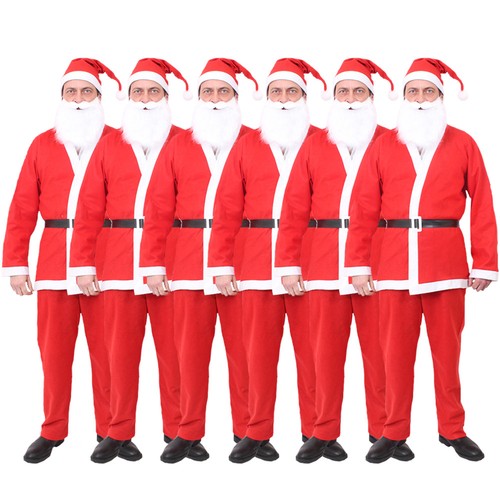 Costume babbo natale - natale, 5