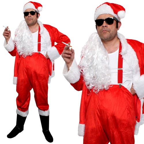 Costume babbo natale cattivo - costume,