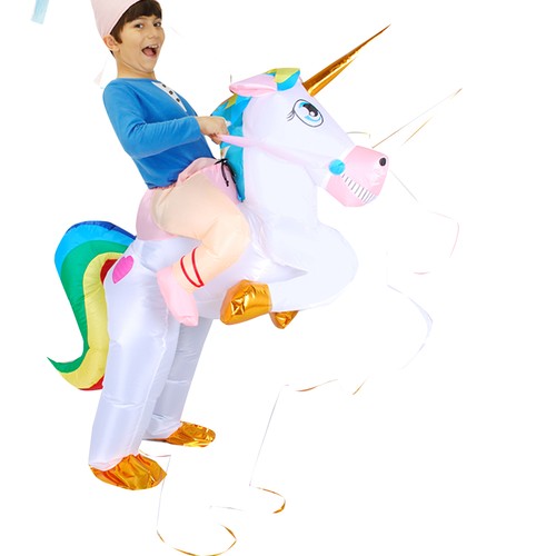 Costume unicorno gonfiabile - costume,