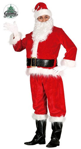 Costume deluxe babbo - deluxe, natale