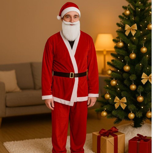 Vestito babbo natale adulto - natale,